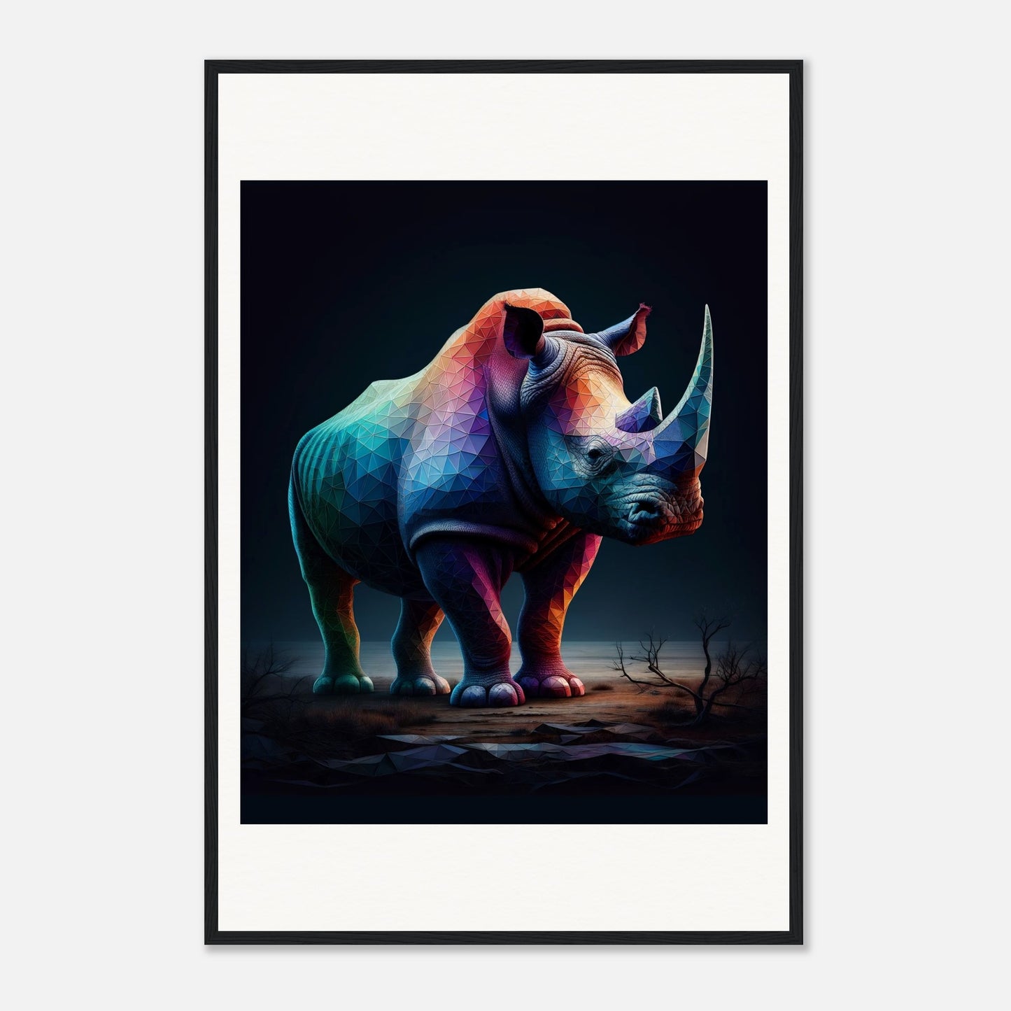 "Abstract Rhino 003"