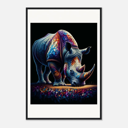 "Abstract Rhino 001"