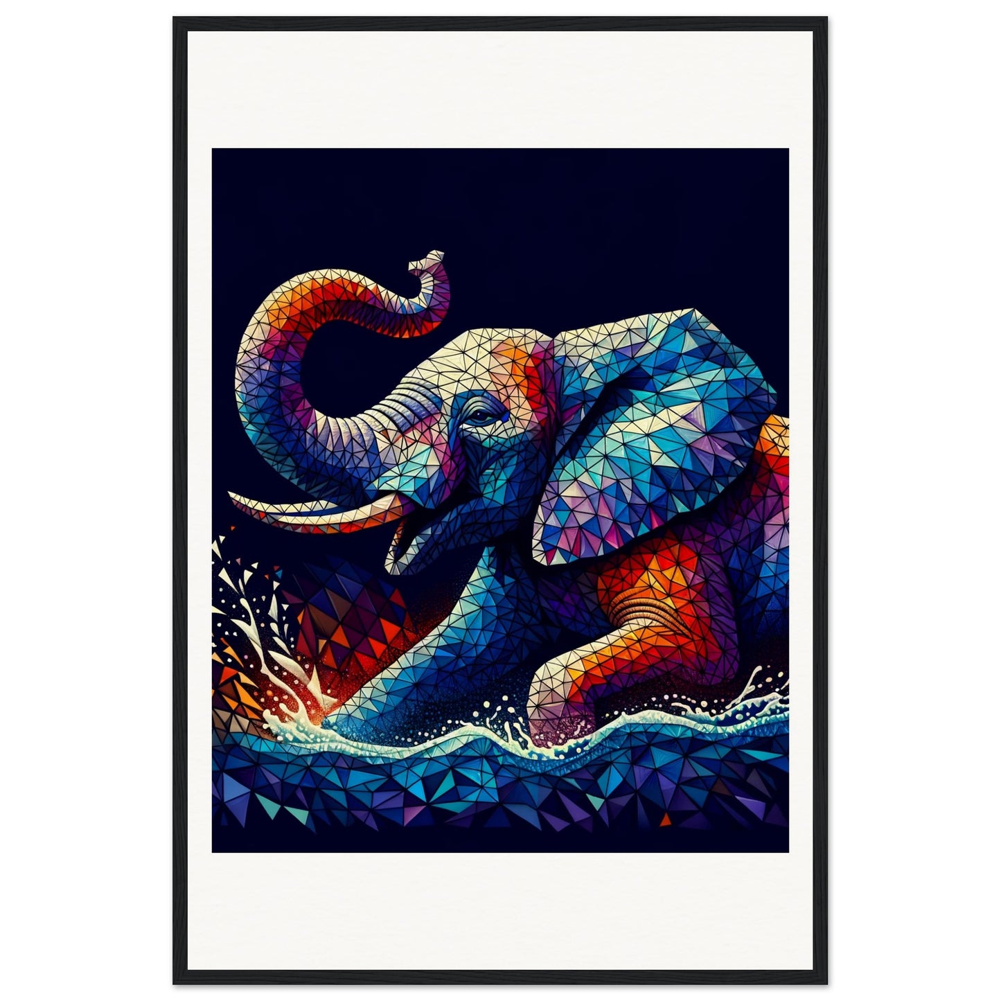 "Abstract Elephant 001"