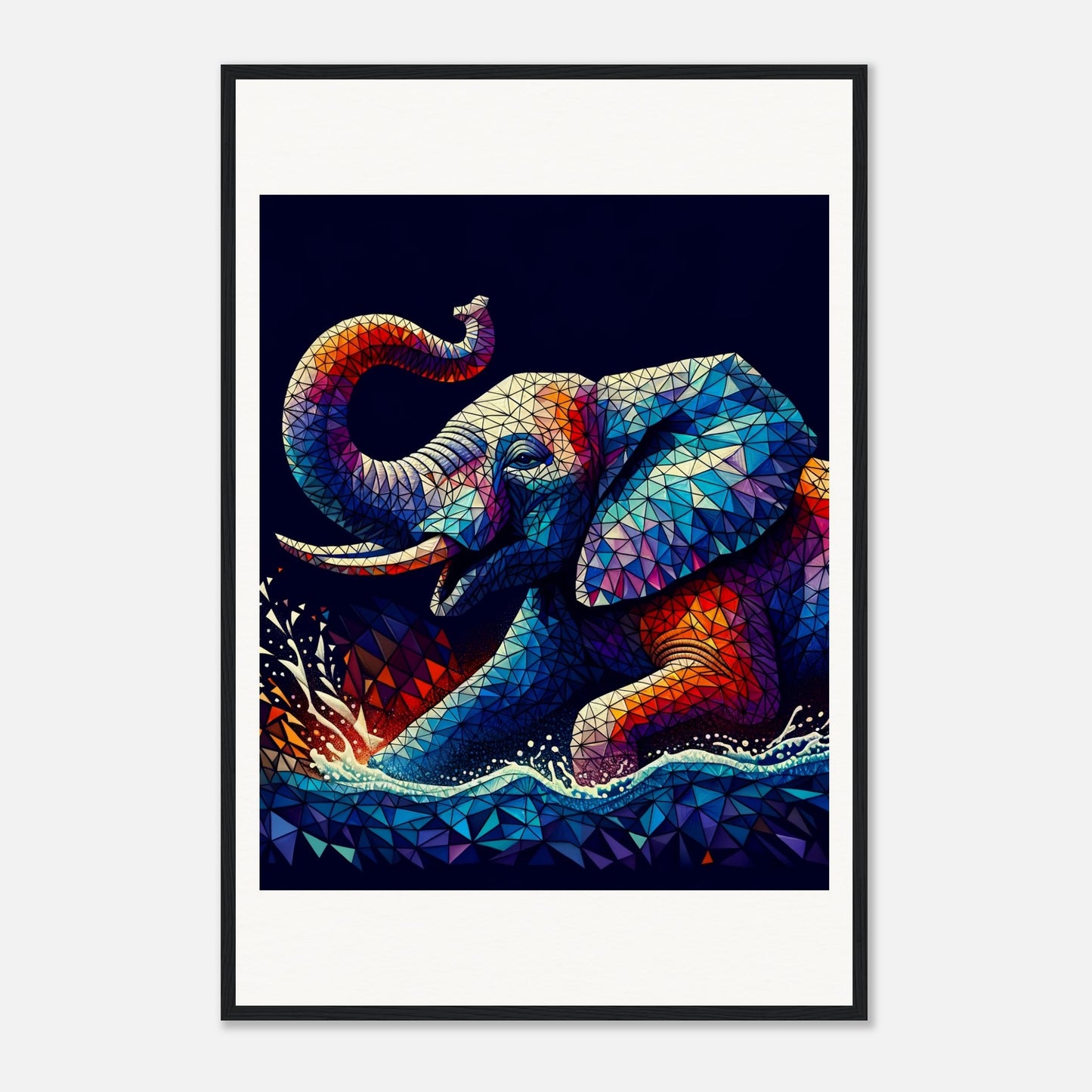 "Abstract Elephant 001"